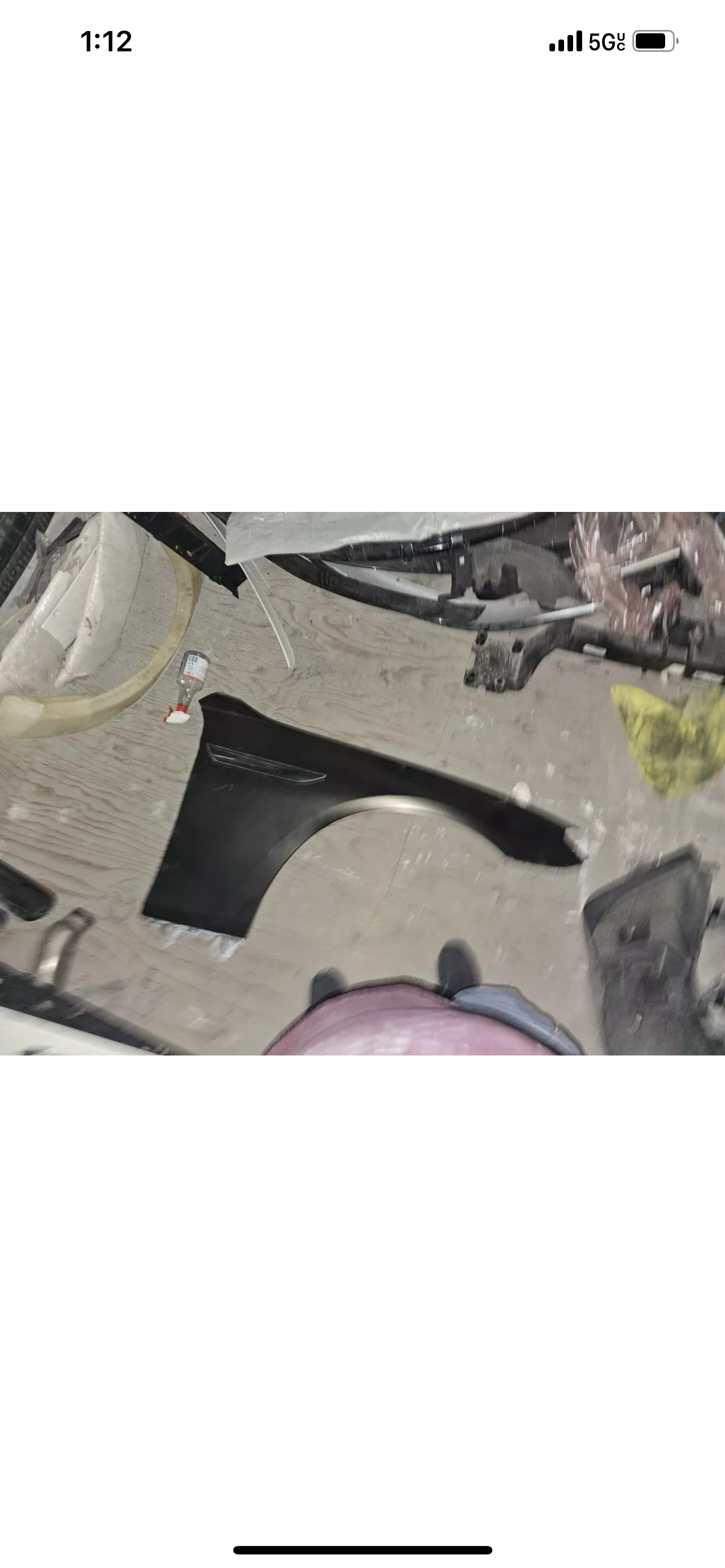 12-19 BMW 640i 650i (F06 F12 F13) LEFT SIDE FENDER